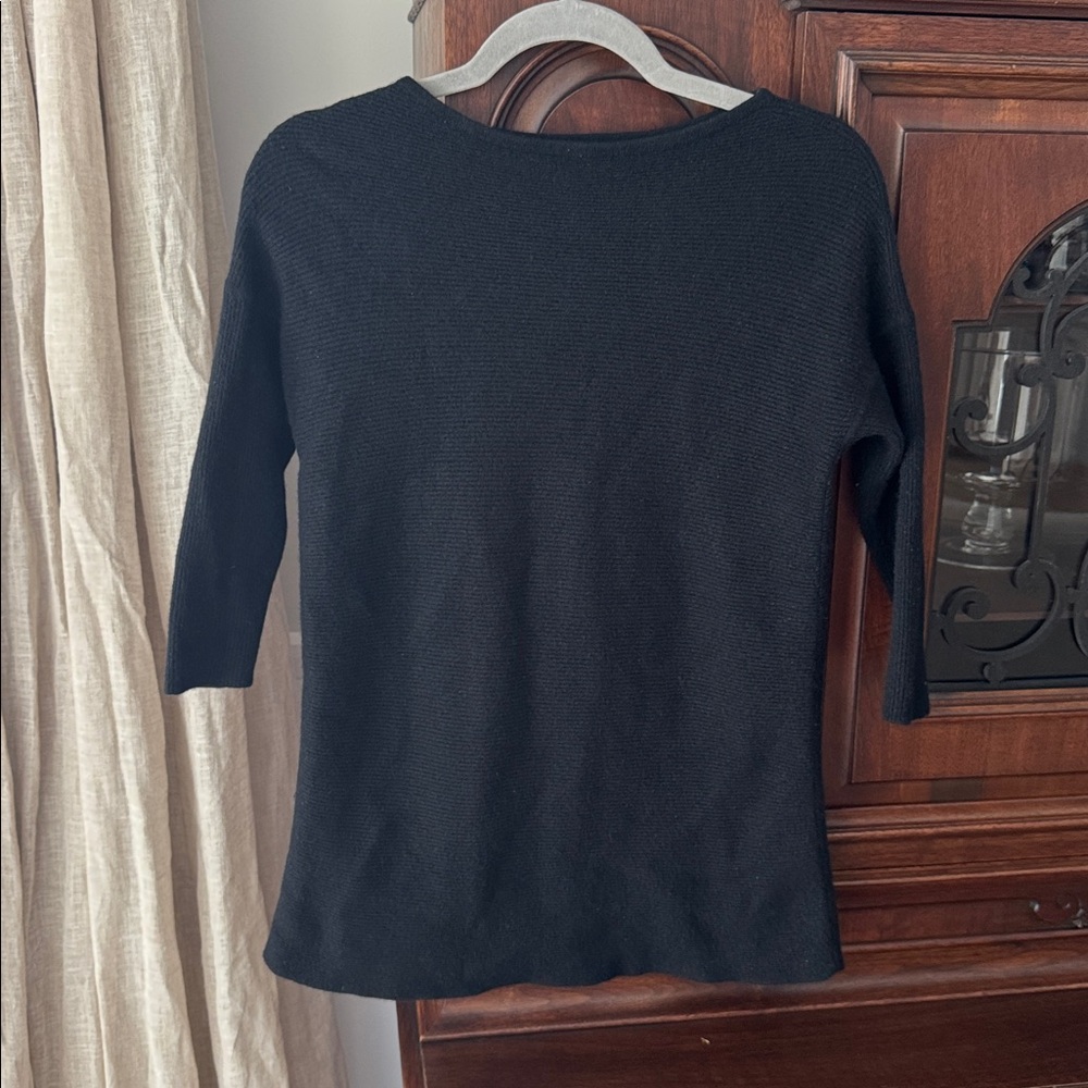 J Crew Cashmere Sweater — Long Short Sleeve, Size XS